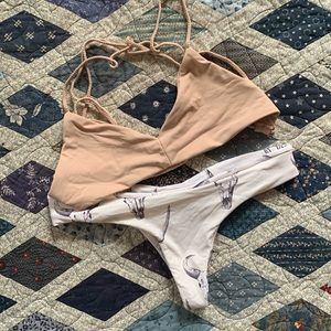 Boys and arrow cheeky bikini top only